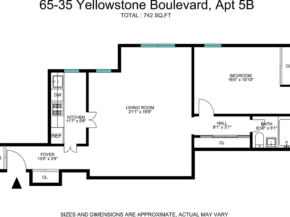 65-35 Yellowstone Blvd #5-B