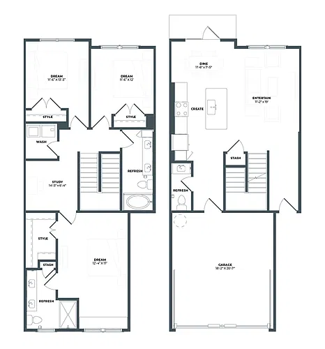 Floor plan TH2