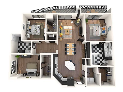 Floor plan C1