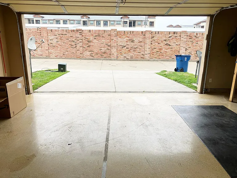 2 car garage.