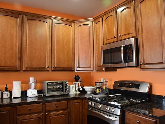 Kitchen cabinets and shelf