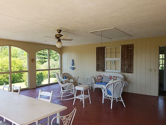 Large, screened, sunroom