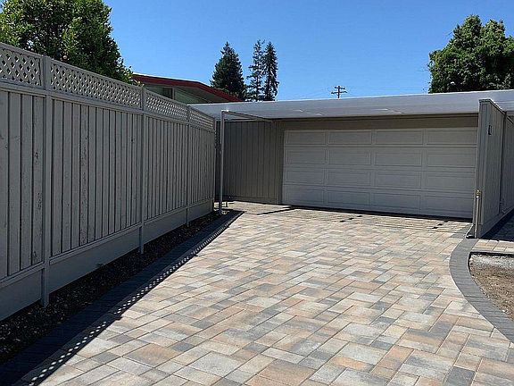 Length paved driveway.