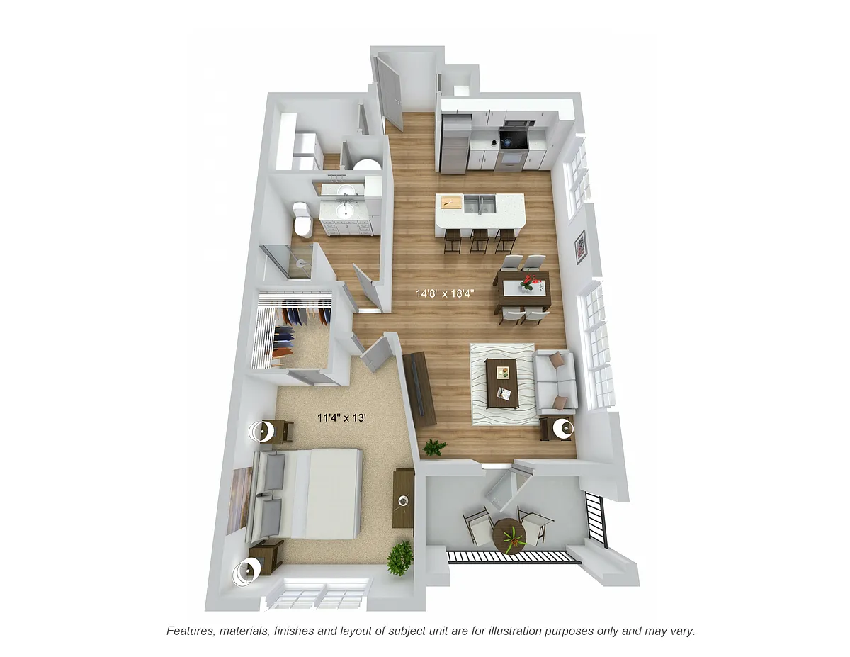 Floor plan Depot 1.1