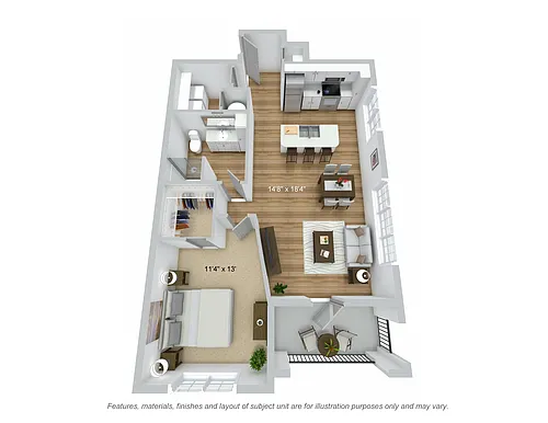 Floor plan Depot 1.1