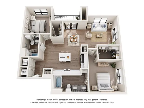 Floor plan B2