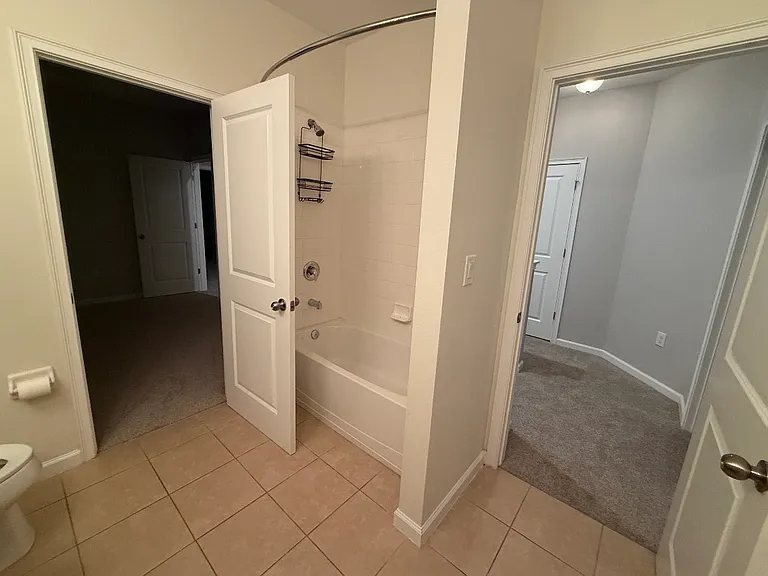 Secondary bathroom layout