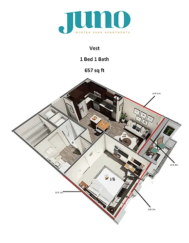 Floor plan Vest