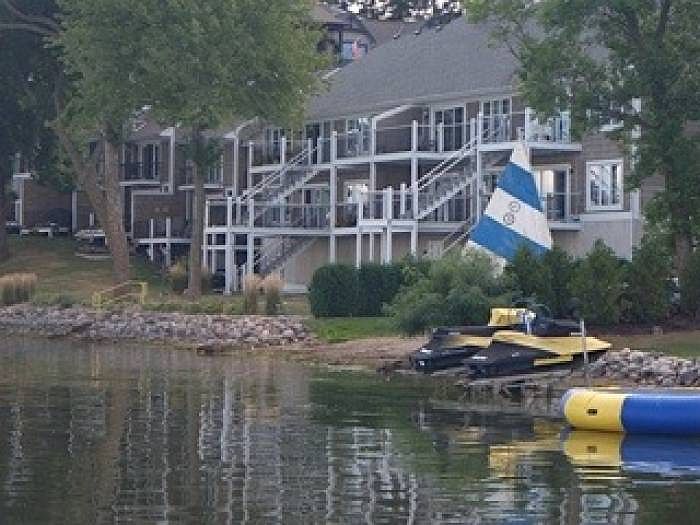 View of condo from Lake W