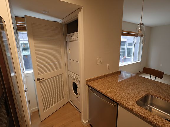 Washer and dryer.