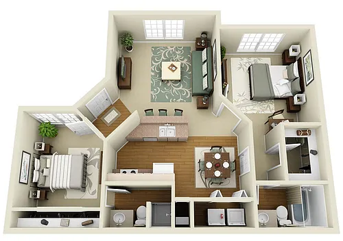 Floor plan B1