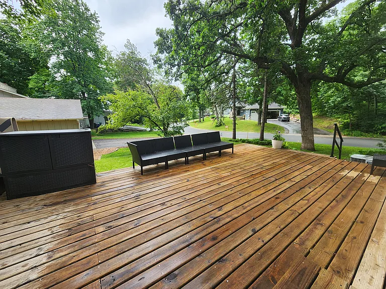 Large deck