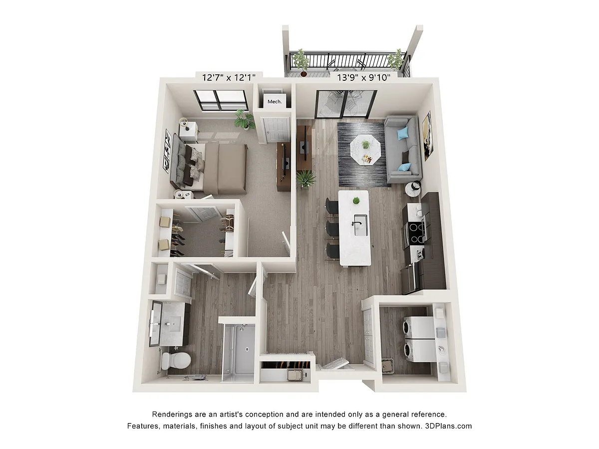 Floor plan A8A (ADA)