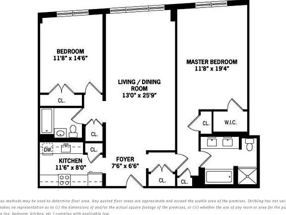 2nd image of 88 W Washington Plce #3B