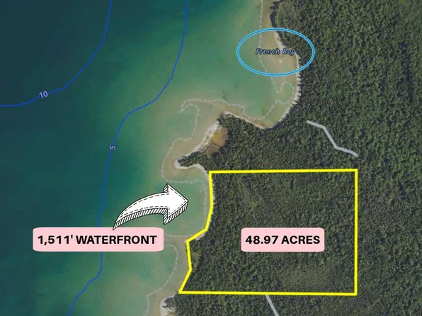 N French Bay Rd, Beaver Island, MI 49782