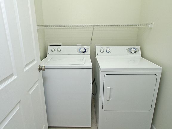 Laundry closet