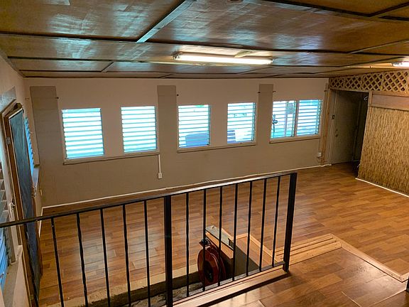 Enclosed back patio
