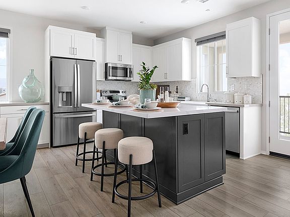 Plan 2R Kitchen with Island