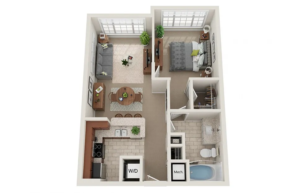 Floor plan A1A