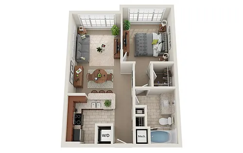 Floor plan A1A