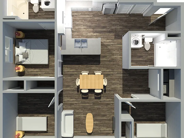 Black Feather Apartments — Photo 14