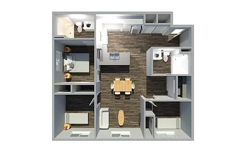 Floor plan 3 Bed