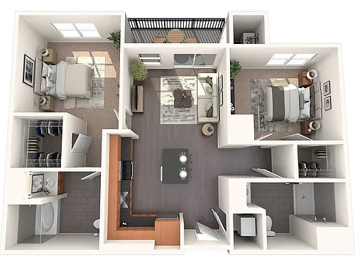 Floor plan B1G2
