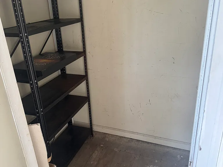 Patio storage closet