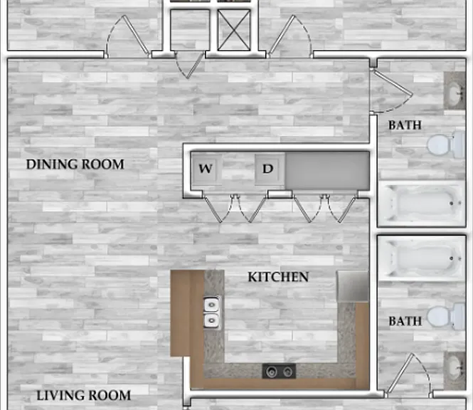 Villas On The Green Apartments — Photo 13