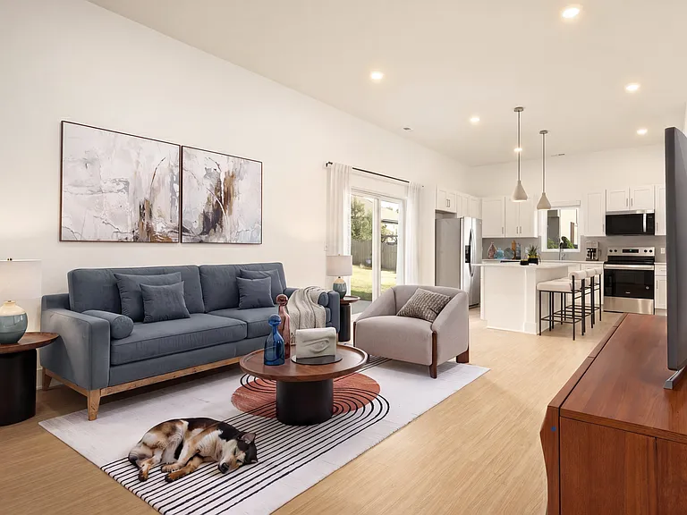 Motif Living Room and Kitchen