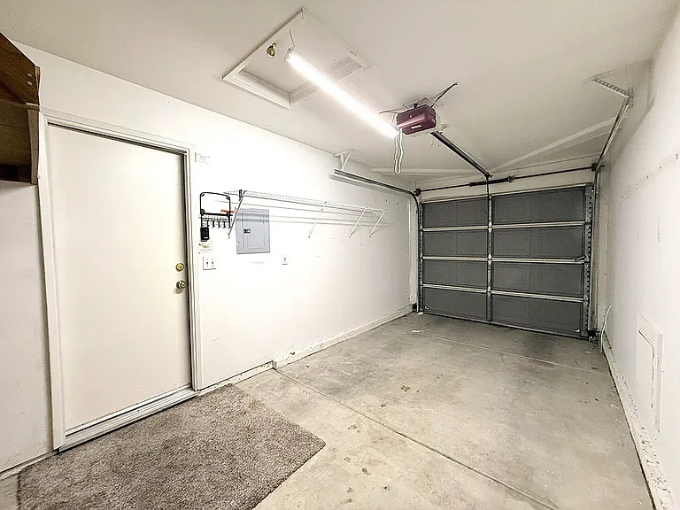 One Car Attached Garage
