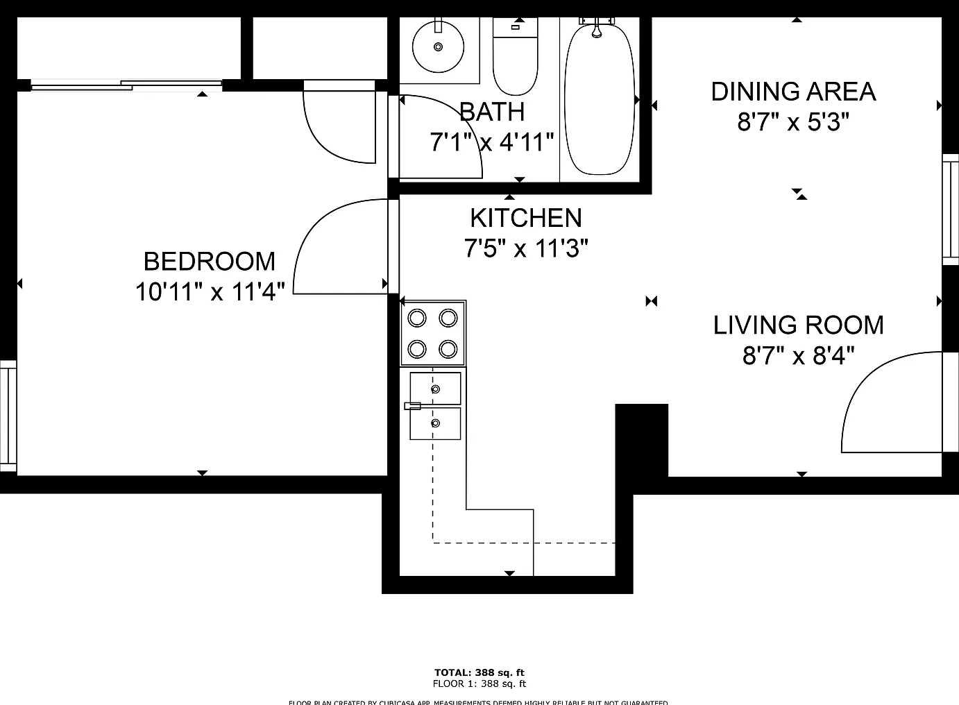 1 BD, 1 BA Apartment in Westwood — Photo 3