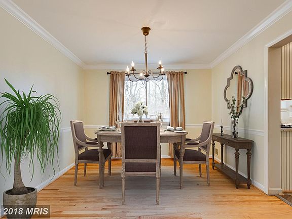 Dining Room Virtually Staged for Your Convenience