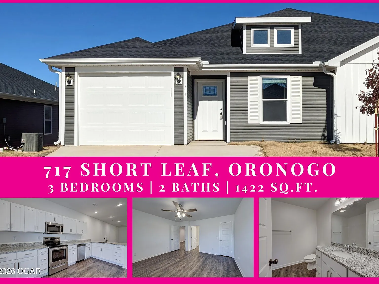 3 bed, 2.0 bath, 1422 sqft, $1,399 — Photo 2