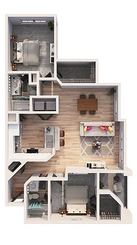 Floor plan B2A