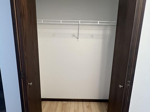 coat closet in entryway