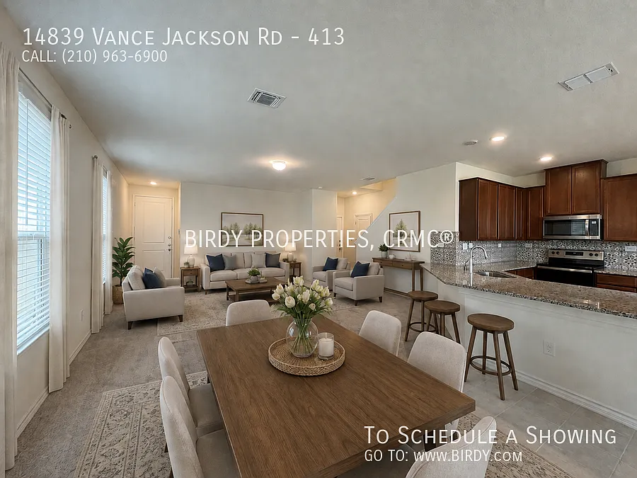 "Spacious 3-Bedroom Haven with Granite Accents in Vibrant San Antonio 14839 Vance Jackson Rd #413" — Photo 4