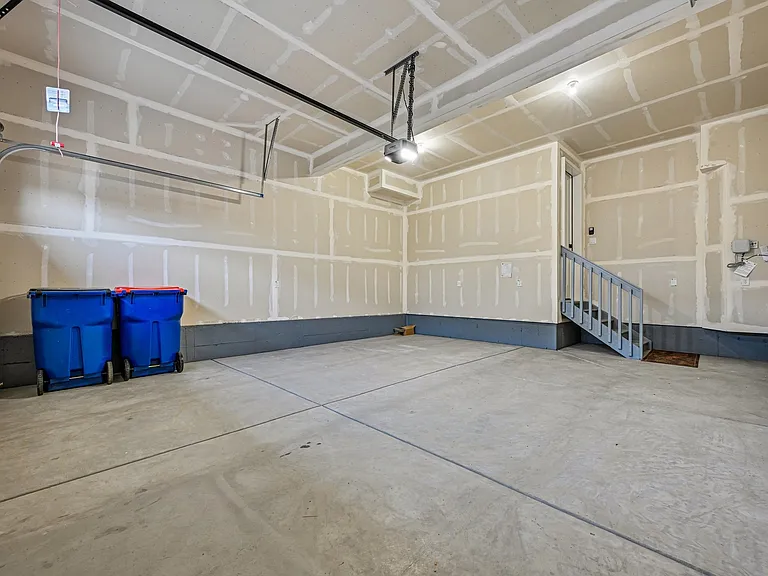 2 car Garage with EV charger port