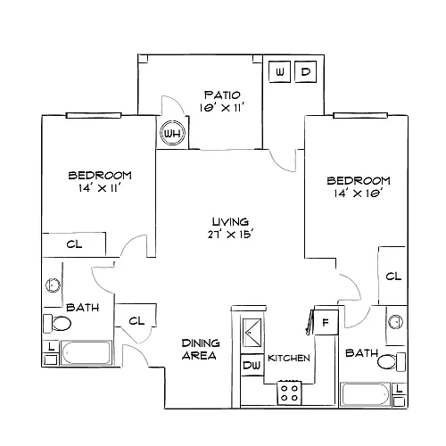 Floor plan Design 2C Premier