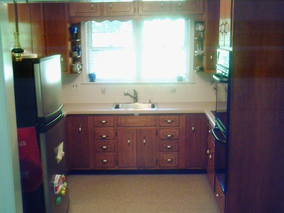 Part of Kitchen - Notice the Light Coming Through.