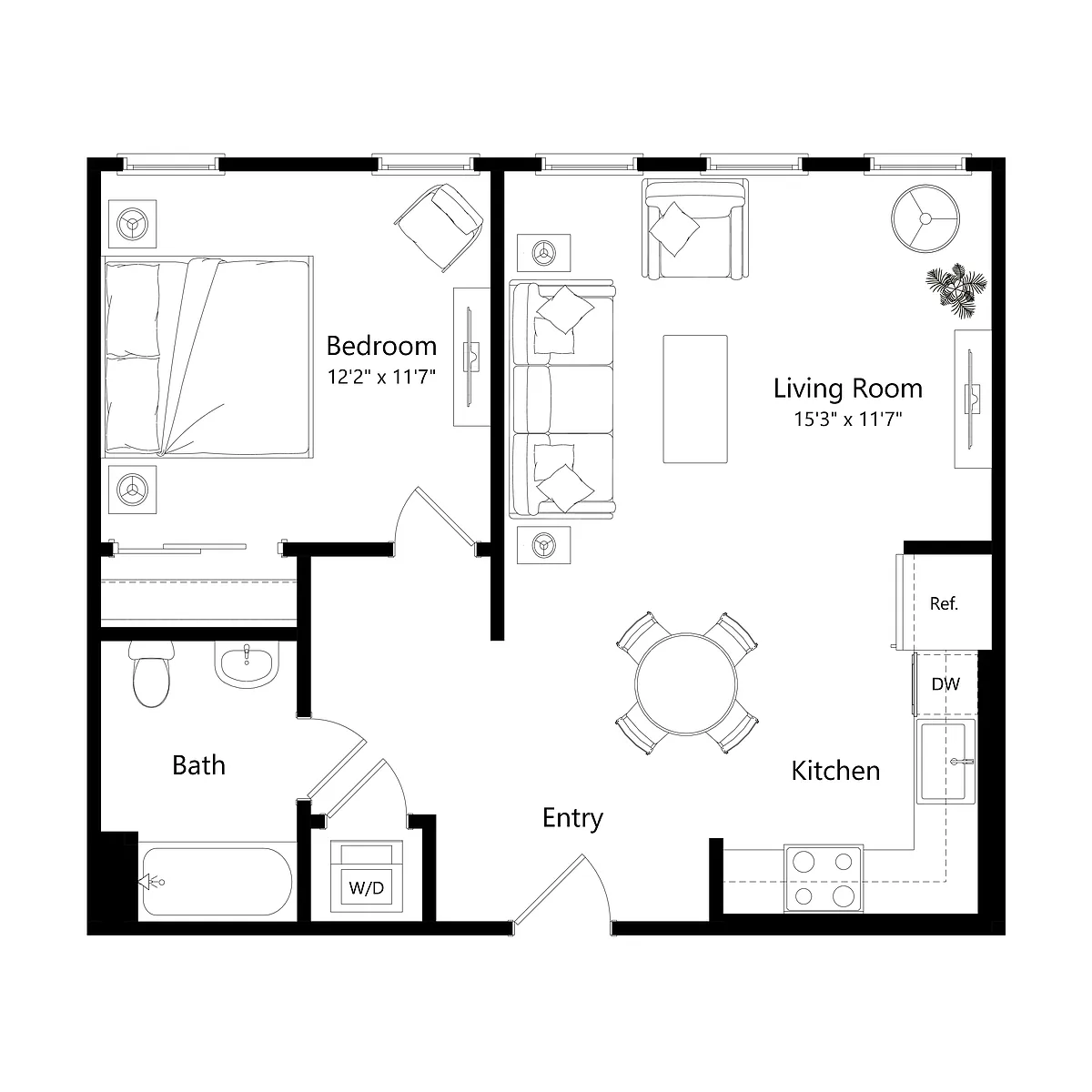 Floor plan A11