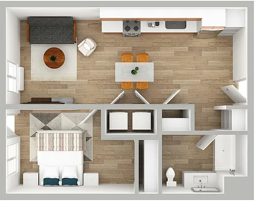 Floor plan The Adams