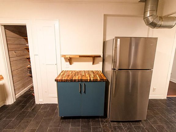 fridge and prep bar