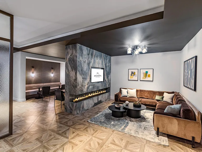 Find your perfect work-life balance at Modera Pomona! Our modern coworking space, complete with comfortable seating areas, offers a stylish and productive environment for remote work, study sessions, or creative brainstorming.