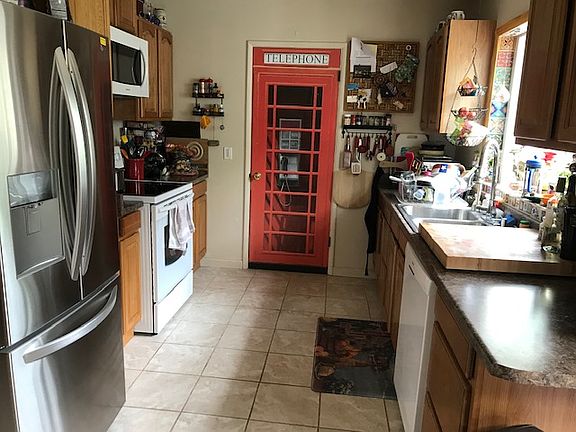 Kitchen with Door to Garage