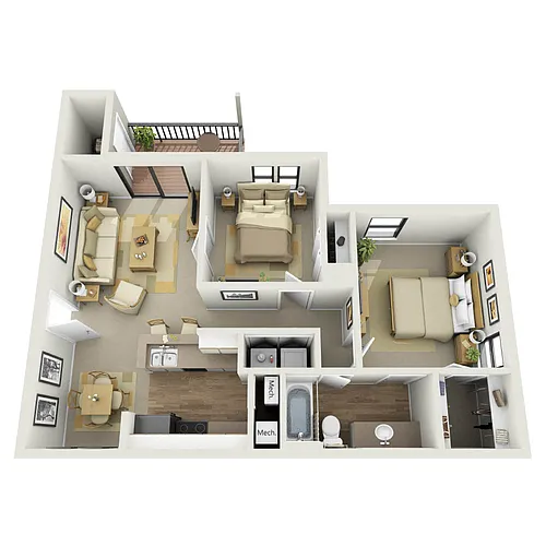 Floor plan B1 - Camelia