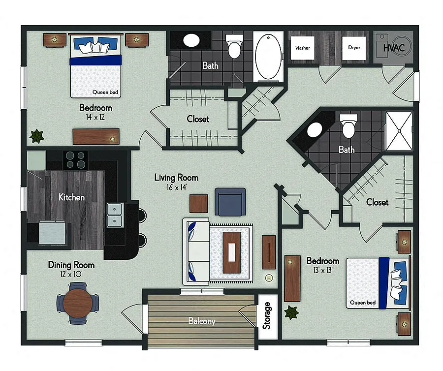 Floor plan Columbia