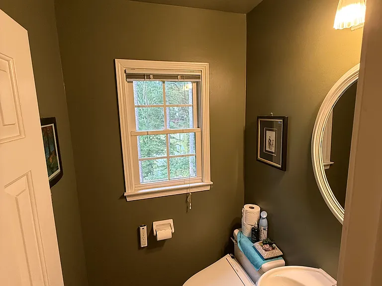 First floor powder room/bathroom with a TOTO Bidet!