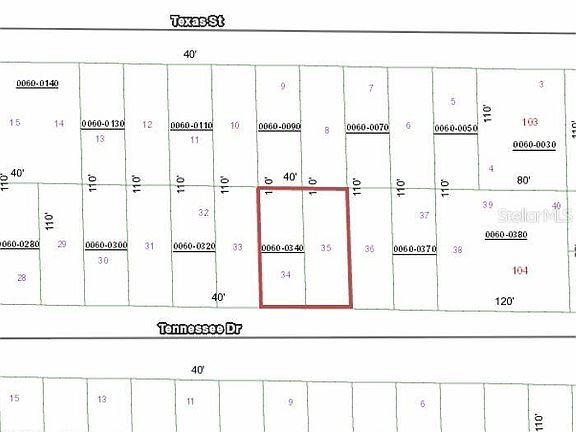 2nd image of 112 & 114 TENNESSEE DRIVE LOT 34