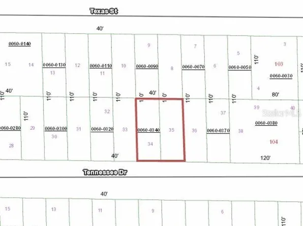 112 & 114 Tennessee St Lot 34, Hawthorne, FL 32640